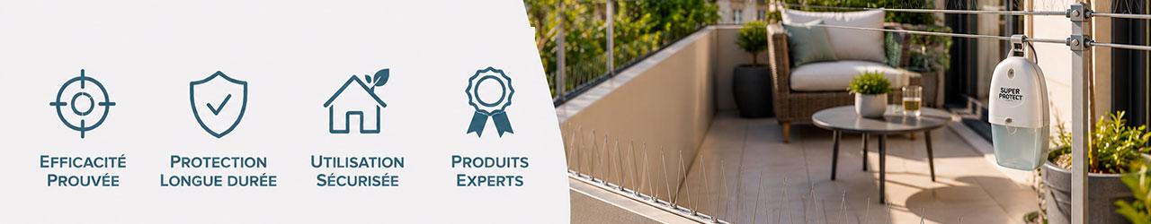 Prot�gez votre balcon et votre maison des pigeons