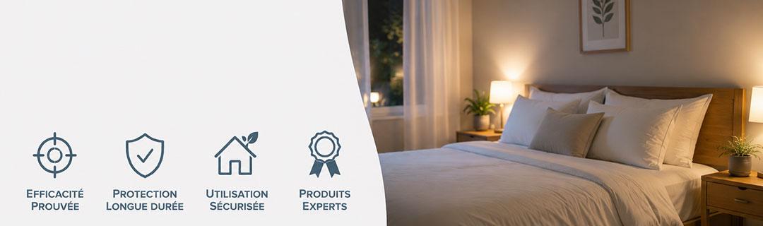 Punaises de lit : �liminez-les efficacement, d�s maintenant