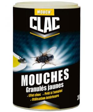 Clac Mouches Granulés Jaunes
