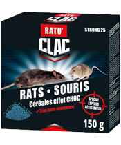 Clac Rats Souris Céréales Effet Choc