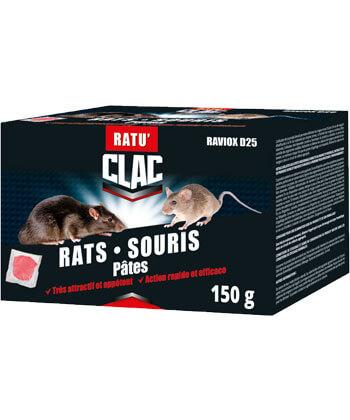 Colle attrape rats, souris et insectes rampants - Vulcano - 135 g
