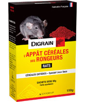 Digrain L’Appât Céréales des Rongeurs Rats