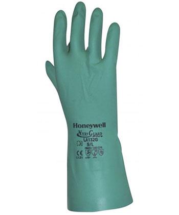 Gants floqus nitrile